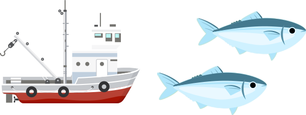 魚を獲る方法 何を使って獲る 石 釣り針 網 魚食普及推進センター 一般社団法人 大日本水産会