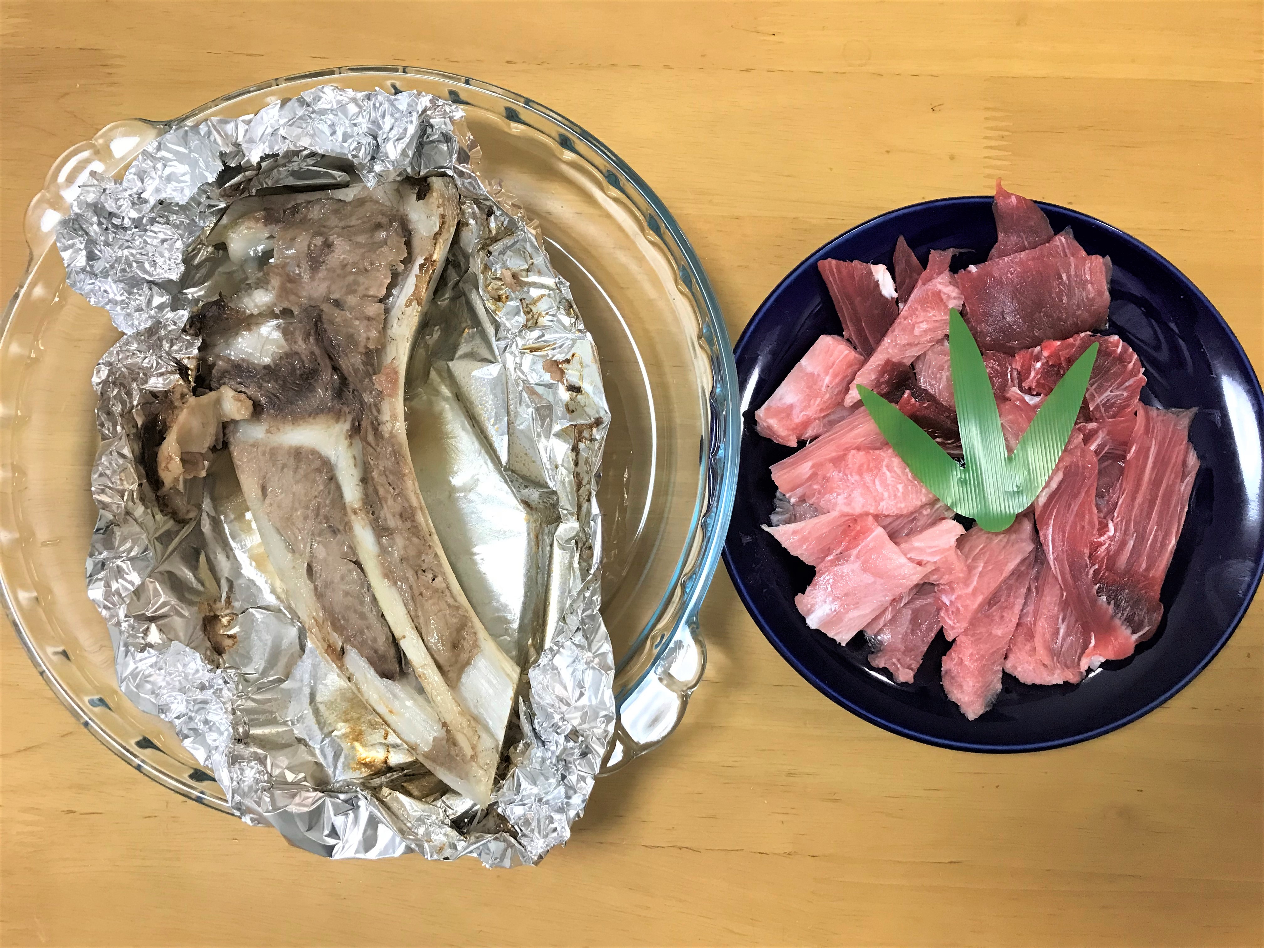マグロのカマを さばく 魚食普及推進センター 一般社団法人 大日本水産会